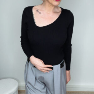 Pantalon Lucie gris.