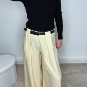 Pantalon Lucie jaune.