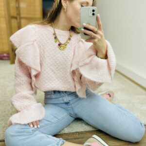 Pull Cloé rose