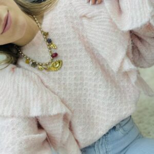Pull Cloé rose