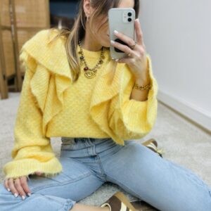 Pull Cloé jaune