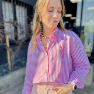 Chemise Ilona rose