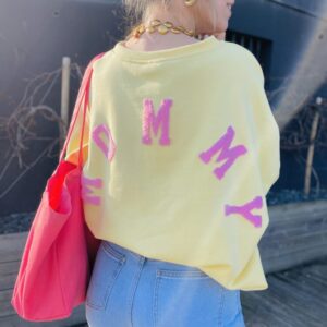 Sweat Mommy jaune