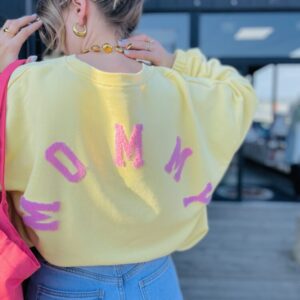 Sweat Mommy jaune