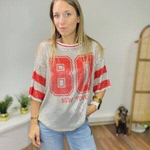 T-shirt Paillettes