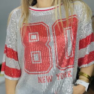 T-shirt Paillettes
